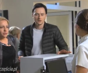Barwy szczęścia odc. 1173. Sabina (Barbara Kurzaj), Władek (Przemysław Stippa)