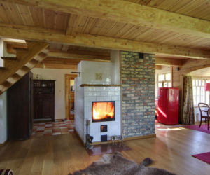 Drewniany dom na Podlasiu