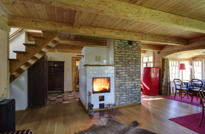 Drewniany dom na Podlasiu