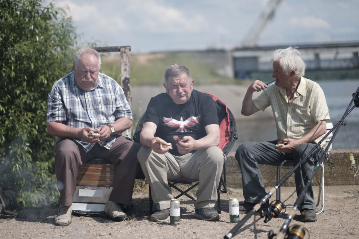 Rolnicy. Podlasie. Urodziny Gienka nad Zalewem Siemianówka