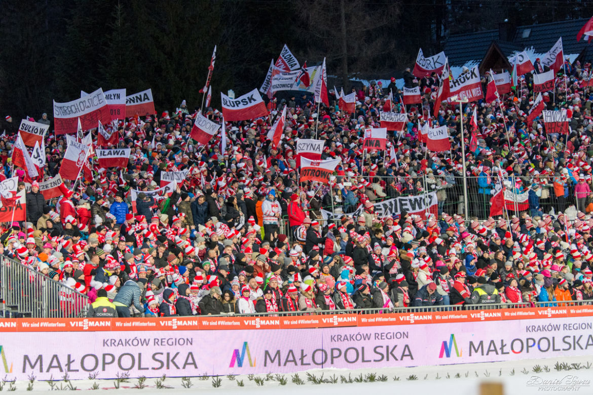 Gorący doping na PŚ w skokach narciarskich w Zakopanem! [GALERIA ZDJĘĆ]