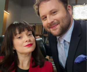 Barwy szczęścia nowy sezon na planie. Klemens (Sebastian Perdek), Natalia (Maria Dejmek)