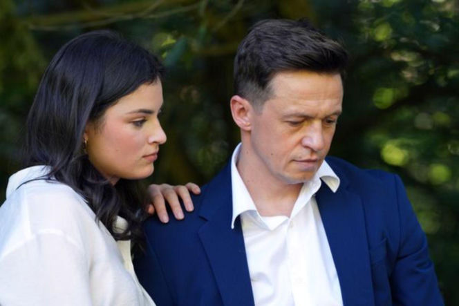 Barwy szczęścia odc. 3277. Weronika (Maria Świłpa), Błażej Modrzycki (Piotr Ligienza)