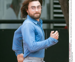 Daniel Radcliffe na planie 