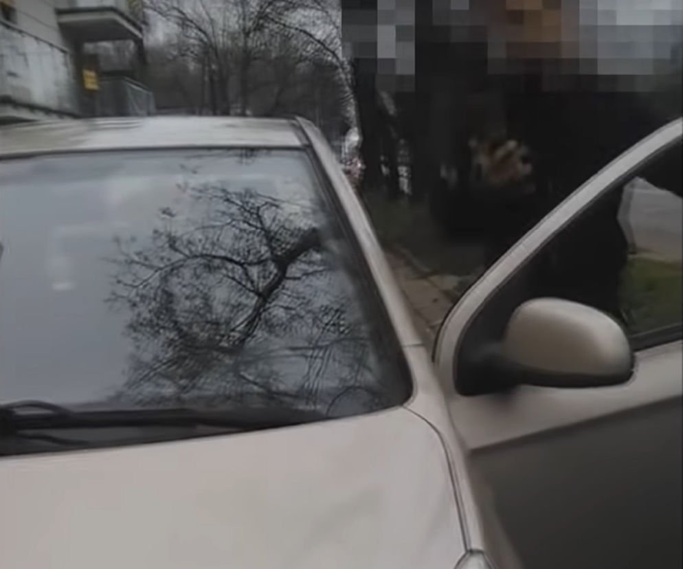 atak na pieszego