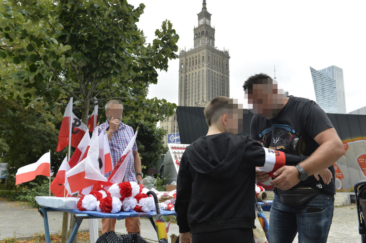Warszawa 79. rocznica Powstania Warszawskiego Godzina W