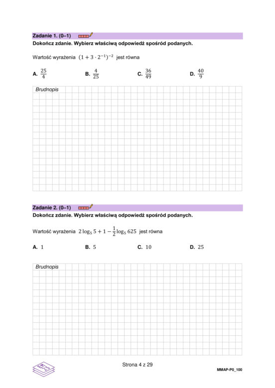 Matura próbna 2023 z matematyki. Arkusze CKE