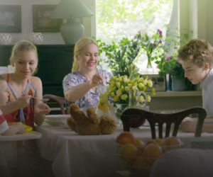 Przyjaciółki 14, odcinek 170: Anka (Magda Stuźyńska), Julka (Nicole Bogdanowicz, Franek i Staś (Antek i Kajtek Borowscy)
