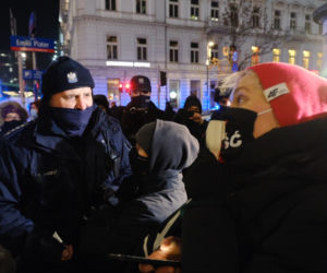 Blokada w oparach absurdu - protest kobiet