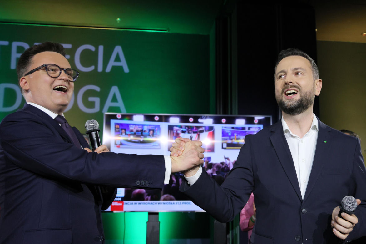 Wieczór wyborczy Trzeciej Drogi