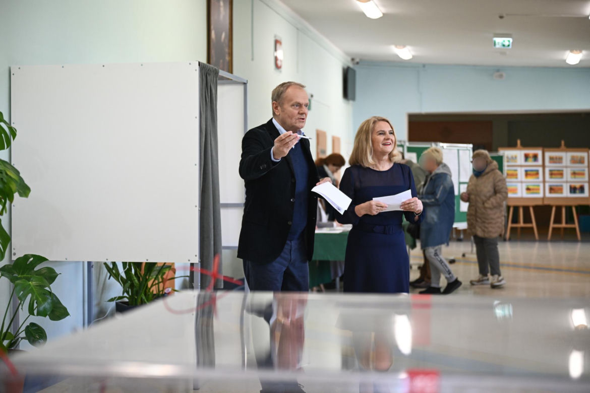Donald Tusk, Małgorzata Tusk - Wybory 2025.