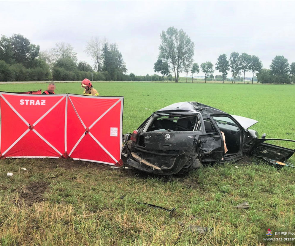 Turowo. ROZTRZASKAŁA auto o drzewo! NIE ŻYJE 22-latka [ZDJĘCIA]