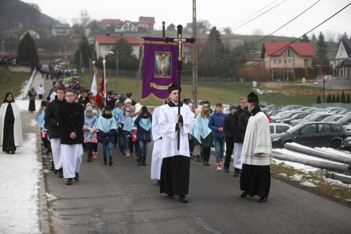 Ostatnie pożegnanie księdza Piotra Pławeckiego