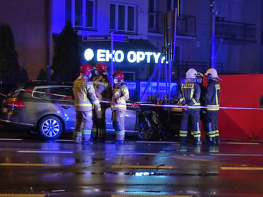 Makabryczny wypadek w Piastowie pod Warszawą