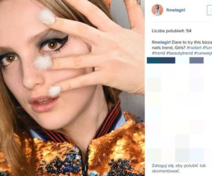 futrzane paznokcie, manicure