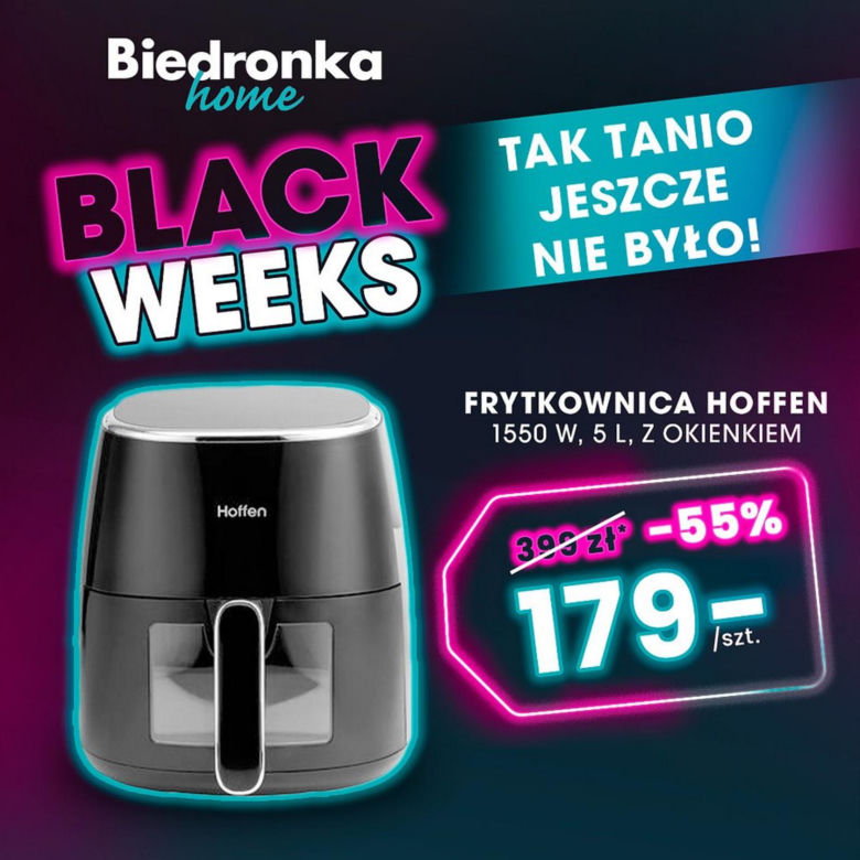 Black Week w Biedronka Home