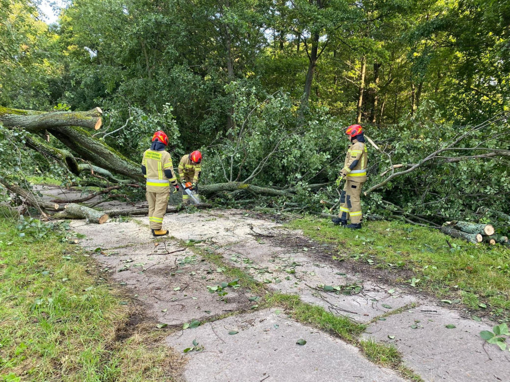 Burze nad Polską. Strażacy podali miażdżące dane. Pogoda jak z koszmaru