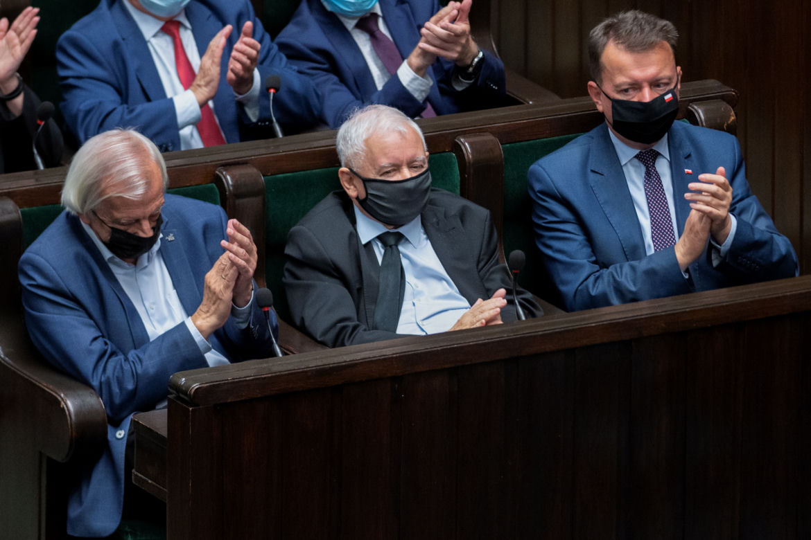 Kaczyński ucieka Tuskowi