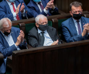 Kaczyński ucieka Tuskowi