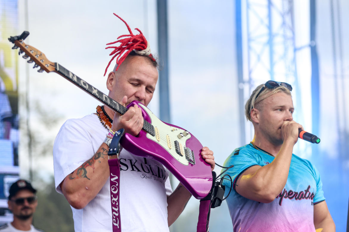 Śląska Scena Letnia na promenadzie przy Stadionie Śląskim w Chorzowie