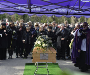 Pogrzeb Pawła Królikowskiego Powązki Wojskowe 