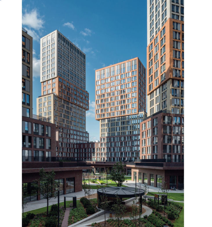 Wertykalne miasto - Vander Park w Moskwie