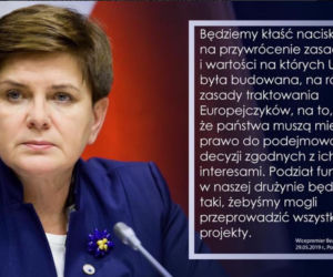 Szydło szpanuje w europarlamencie