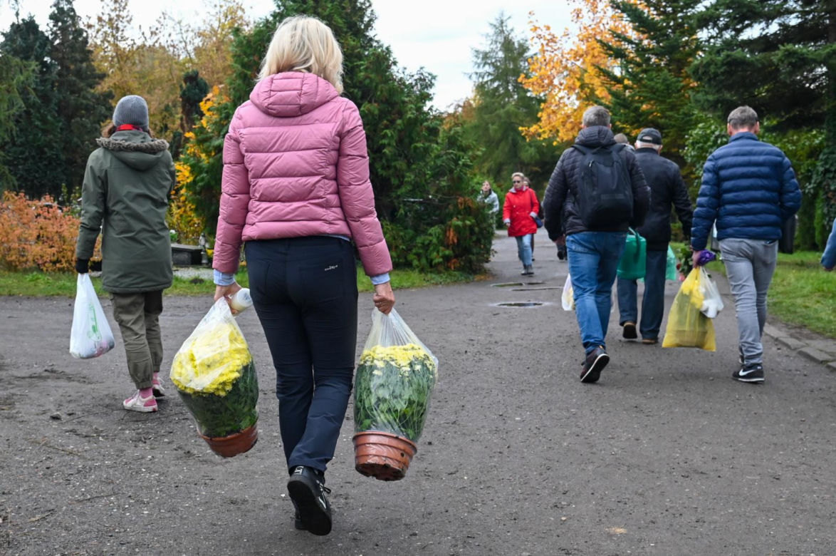 Porządki na Cmentarzu Centralnym w Szczecinie