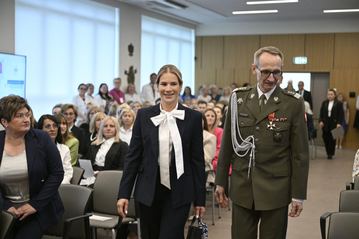 Marta Nawrocka nazwała pielęgniarki aniołami