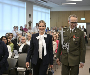 Marta Nawrocka nazwała pielęgniarki aniołami