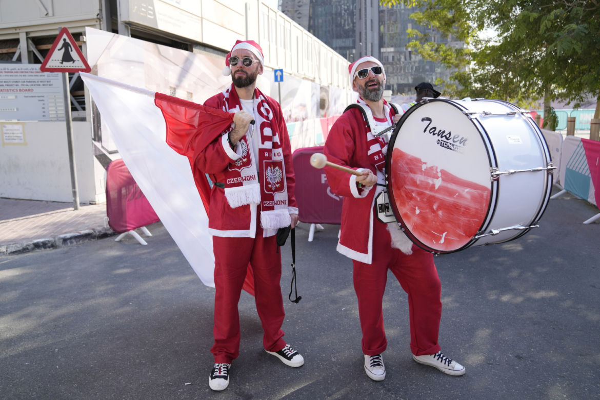 Piękne fanki i przystojni kibice podczas Polska - Meksyk