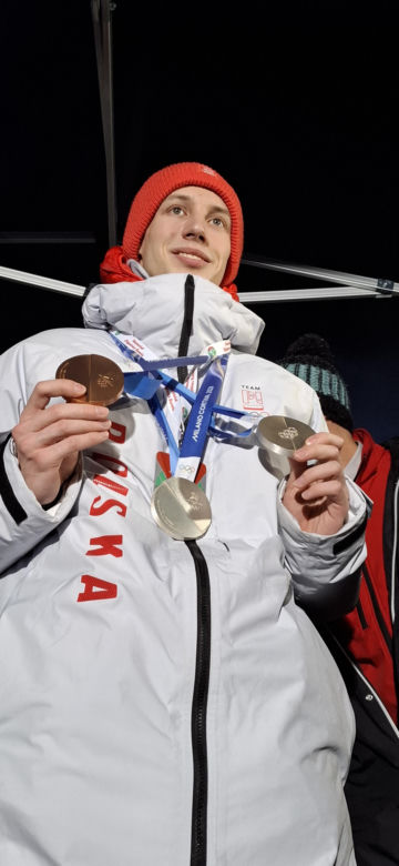Powitanie Kacpra Tomasiaka w Bystrej 18.02.2026