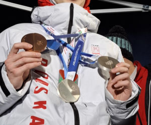 Powitanie Kacpra Tomasiaka w Bystrej 18.02.2026