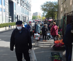 Bazar przy rondzie Wiatraczna 