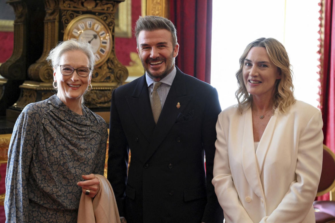 David Beckham pasowany na rycerza