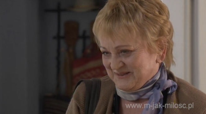 M jak miłość odc. 1156. Zośka Kisielowa (Małgorzata Różniatowska)