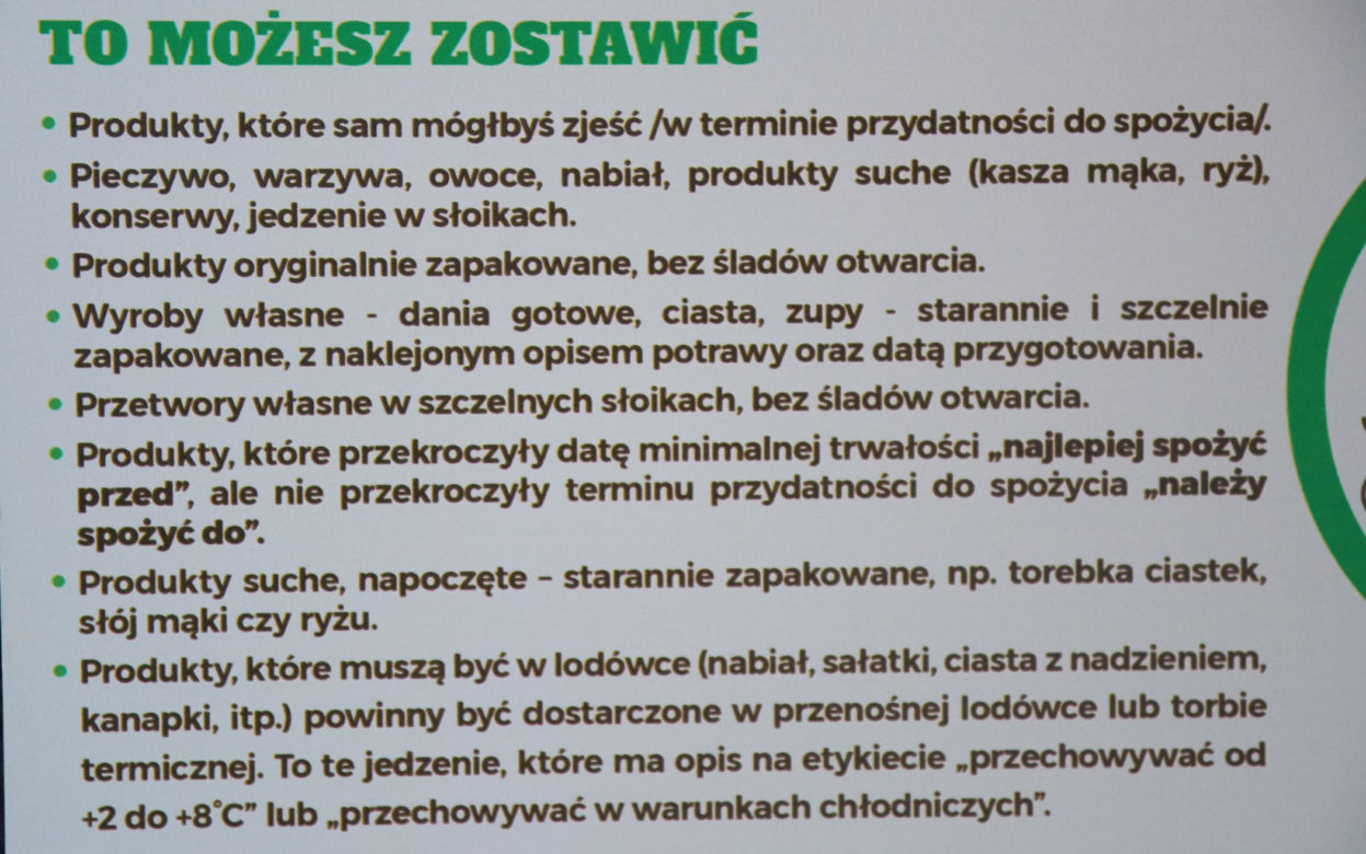 Lublin: Jadłodzielnia już działa! Podziel się żywnością