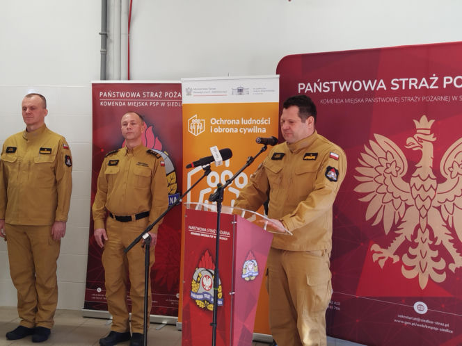 Nowy sprzęt trafi do strażaków z Siedlec, Łosic, Makowa Mazowieckiego, Ostrołęki, Ostrowi Mazowieckiej, Pułtuska, Sokołowa Podlaskiego, Węgrowa i Wyszkowa