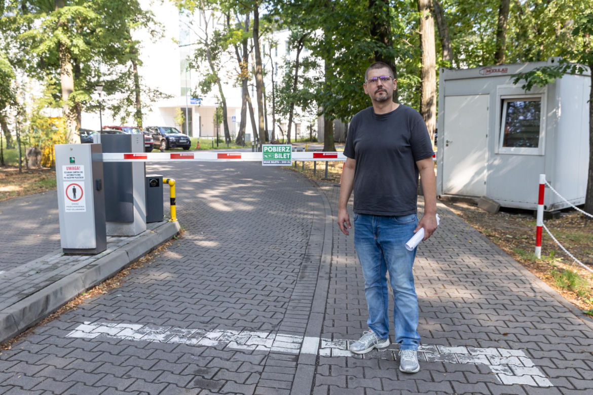 Zapłaciłem 1350 zł za parking pod szpitalem