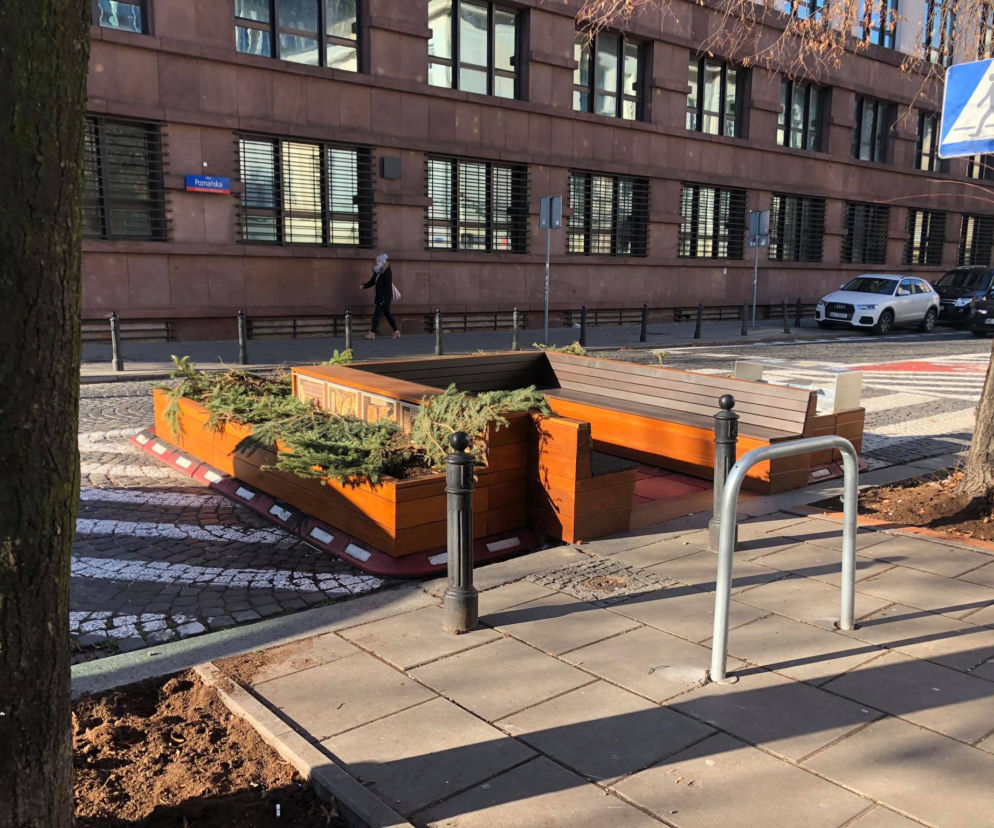 Parklet przy Poznańskiej
