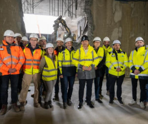 Tunel tramwajowy już połączony z Dworcem Zachodnim