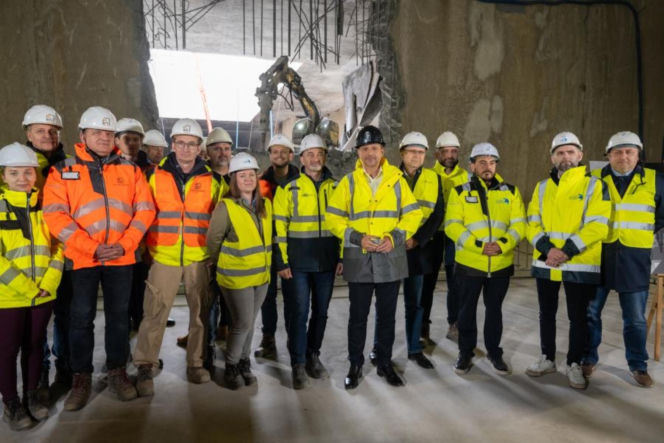 Tunel tramwajowy już połączony z Dworcem Zachodnim