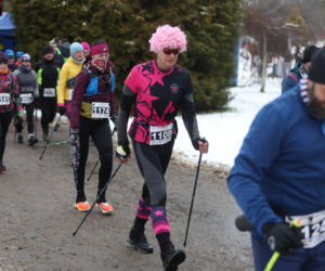 Wystrzał startera zamiast szampana. Tłumy powitały Nowy Rok na XX Śląskim Maratonie Noworocznym Cyborg