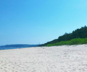 Rowerzyści kontra naturyści. Słynna naga plaża przestanie istnieć?