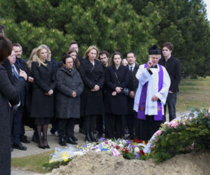 Maria Zięba, pogrzeb, Na Wspólnej