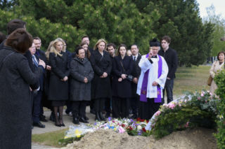 Maria Zięba, pogrzeb, Na Wspólnej