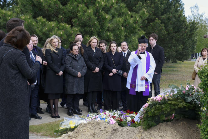 Maria Zięba, pogrzeb, "Na Wspólnej"