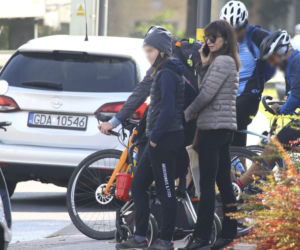 Marta Kaczyńska bez maseczki w czerwonej strefie