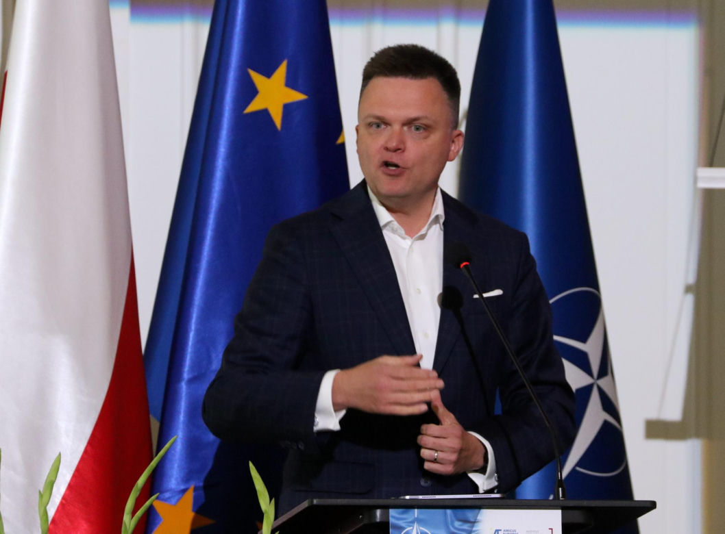 Tak się stroi Szymon Hołownia