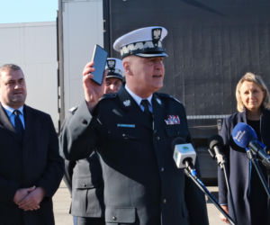 Wola Dębińska: Otwarcie nowoczesnego punktu kontroli ITD